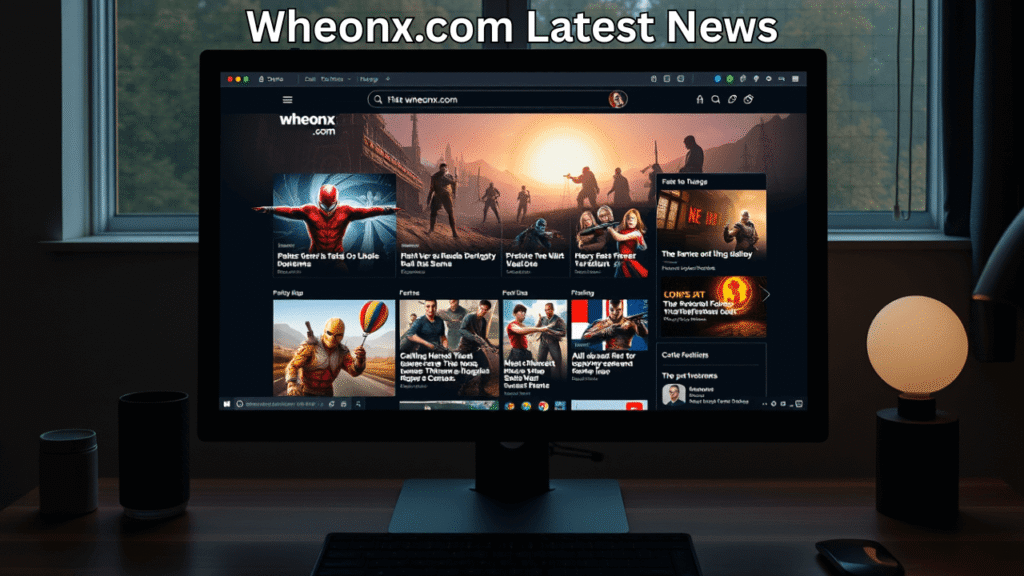 Wheonx.com Latest News_ Gaming & Esports Redefined in 2025