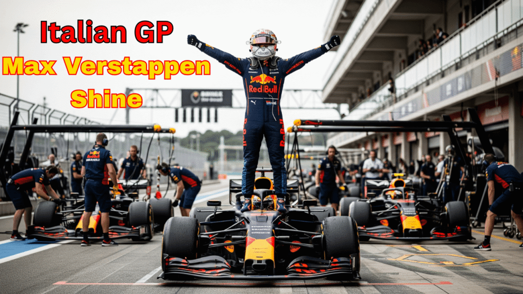 Italian GP_ Verstappen Shines as Norris and Piastri Battle for Podium
